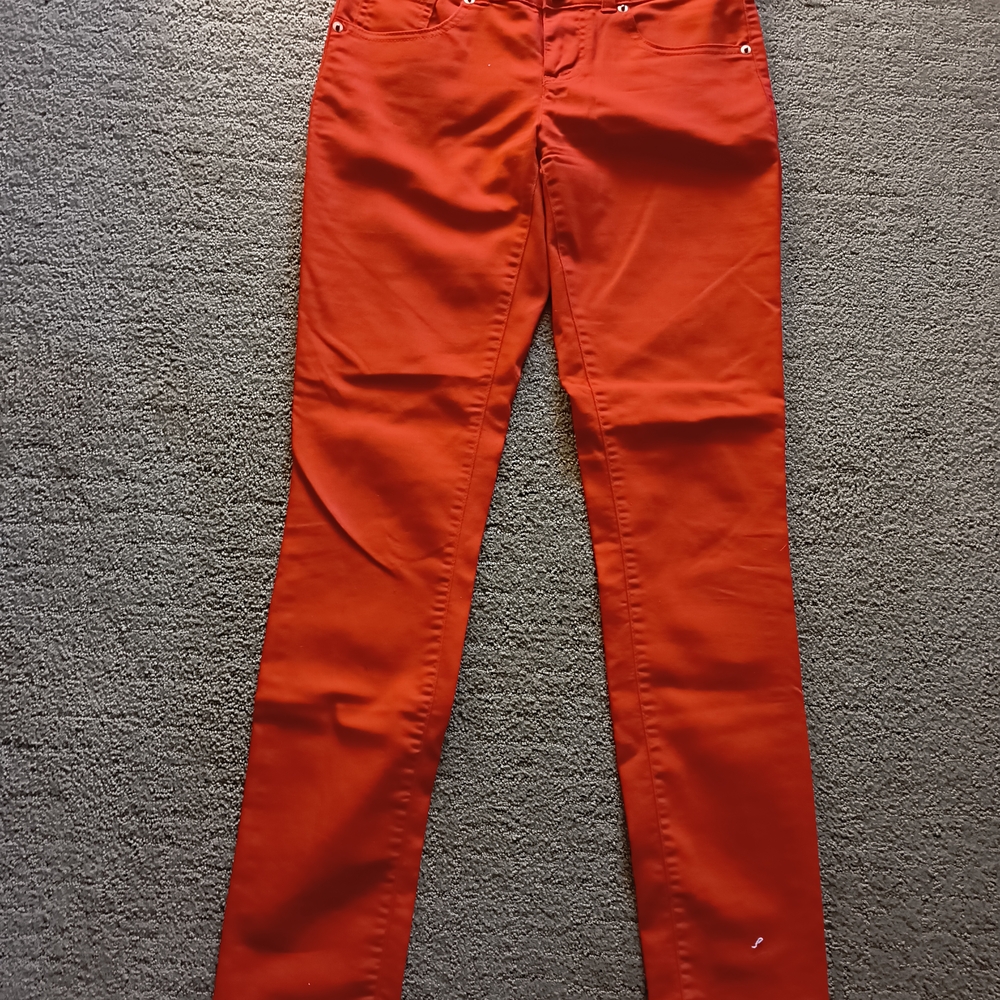 No Boundaries Red Pants